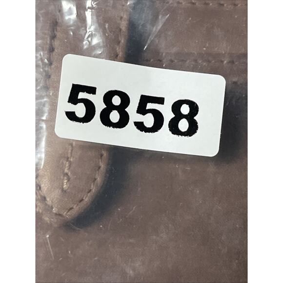 Kane M Leather Bi Fold Wallet Brown Snap Close - Picture 9 of 9